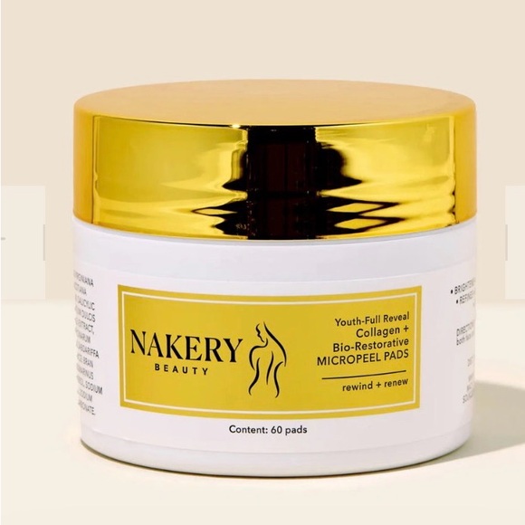 Nakery Other - Nakery Youth-FULL Reveal Collagen + Bio-Restorative MicroPeel Pads NWOB